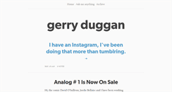 Desktop Screenshot of gerryduggan.com